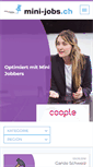 Mobile Screenshot of mini-jobs.ch